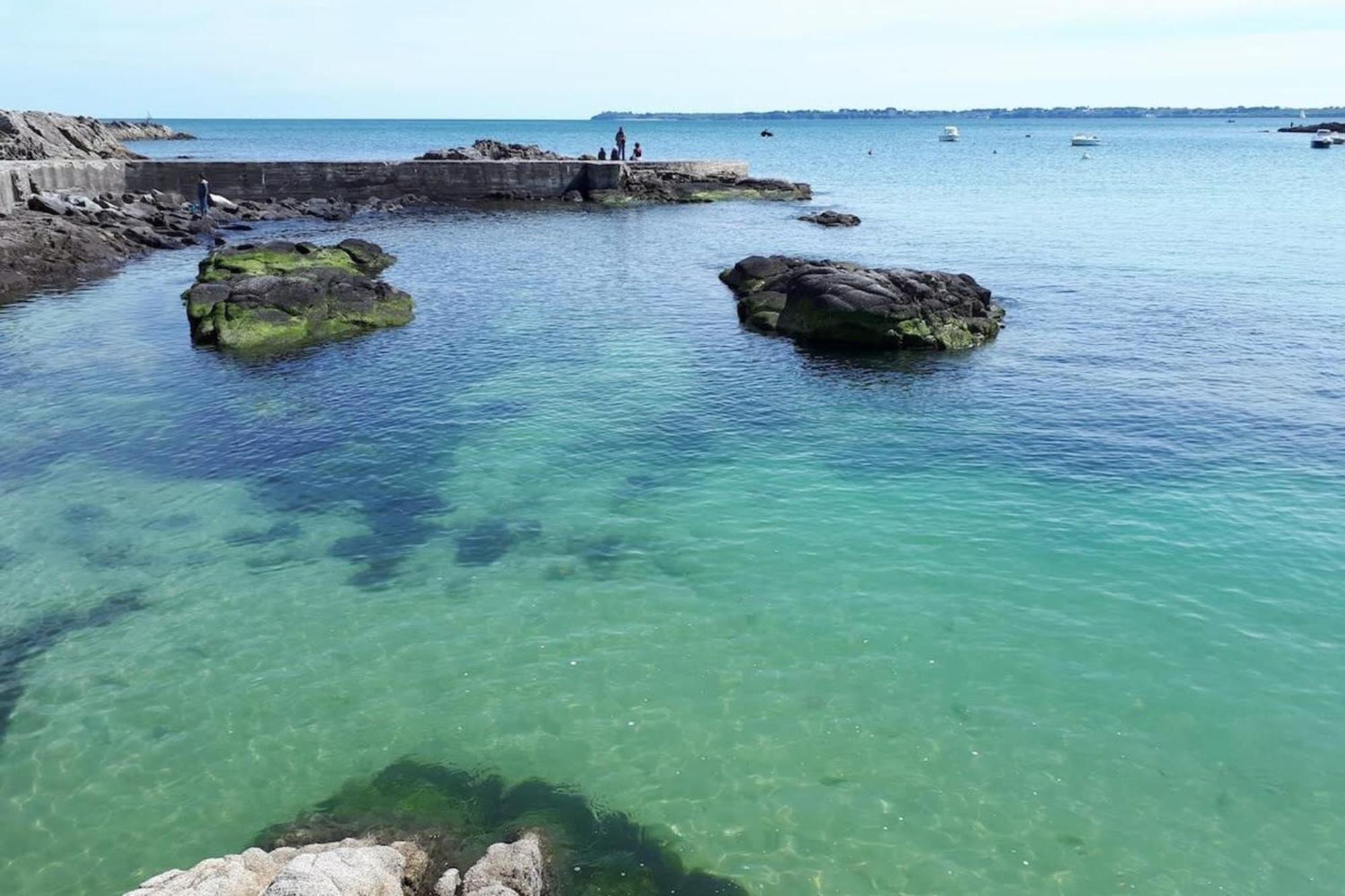 Pieds Dans L'Eau T2 Archi Cosy - Vue Mer 180 Ploemeur Exteriör bild